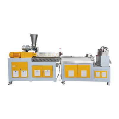 China High Precision Lab Twin Screw Extruder Machine Plastic Pe Pp Pellet Granulation Line for sale