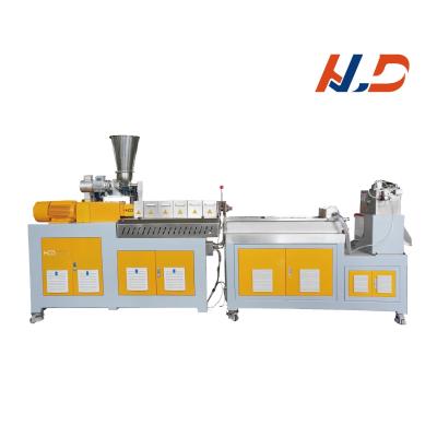 China Compounding Co Rotating Filler Masterbatch Extruder Two Screw Intelligent Control for sale