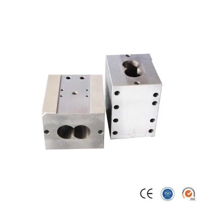 China Twin Screw Extruder Accessories Steel Barrel For Pipe Sheet Profile Film And Granulation for sale