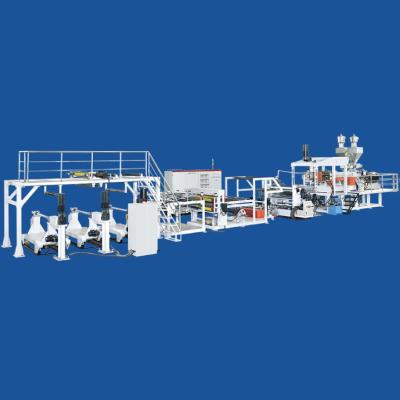 China PP PE PC Hollow Flute Corrugated Plastic Sheet Co-Extrusion Line Automatic for sale