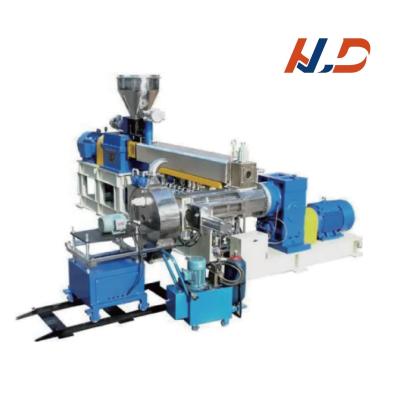 중국 2단계 탄소 흑색 플라스틱 복합 펠레티제 extruder 500-1000kg/H 판매용