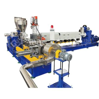 China Plastic Two Stage Compounding Extruder Machine For Pvc Cable Material for sale