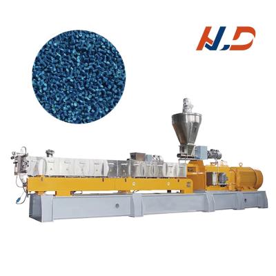 Chine Machine de remplissage en plastique, machine de granulation à extrudeuse à double vis en PP PE à vendre