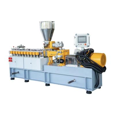 China TPU microfoam pelletizing machine with water under the cut or water pull strip plastic extruder twin-screw pelletizer zu verkaufen