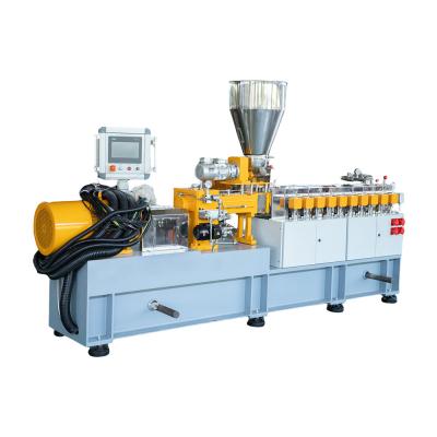 China Twin-screw extruder air-cooled hot cutting plastic pelletizer twin-screw extruder equipment zu verkaufen