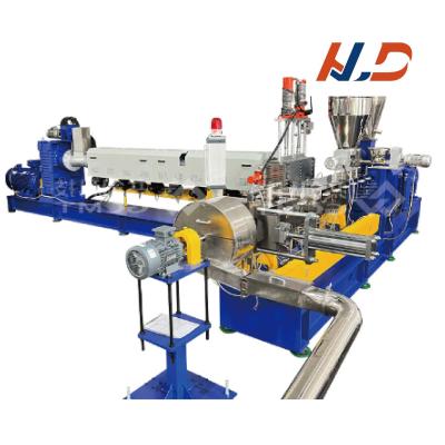 China Twee-stappen extruder 300~500 kg/uur voor TSC Compounds Machine voor Pelletizing Line Te koop