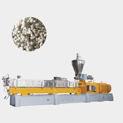 China Versatile Twin-Screw Extruder For Plastic Masterbatch With Superior Color Mixing for sale