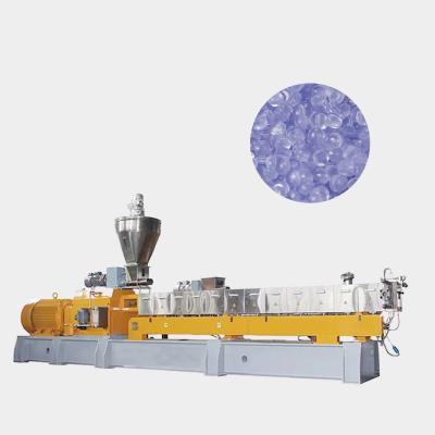 China Powerful Twin-Screw Extruder for Reliable Plastic Masterbatch with Excellent Color Consistency for sale