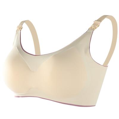 China Radiation Protection Colors Nursing Four Hook Clip Breastfeeding Maternity Custom Nursing Bra After Pregnancy for sale