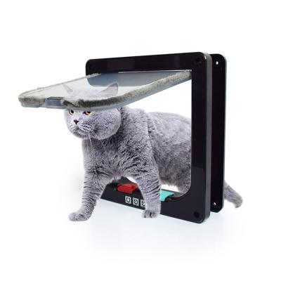 China Cat Door Dog Door Can Viable Control The Direction Of Pet Pet Security Intelligent Control Cat Door for sale