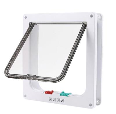 China Viable Hot Selling Pet Hole Can Control The Direction In And Out Of Cat Door In The Kennel Cat Flap Door for sale