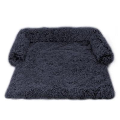 China Factory Wholesale Waterproof Popular Amazon Pet Supplies Dog Covering Plush Kennel Plush Pet Kennel Sofa Bed for sale