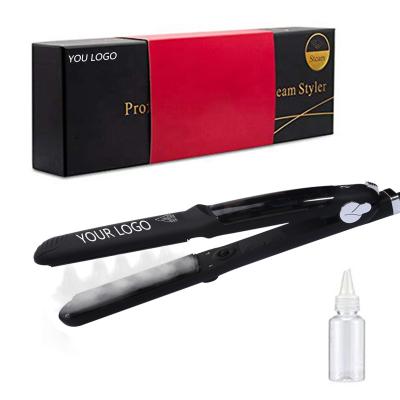 China New Arrival Car Planchas Para El De Cabello Profesional Flat Iron Keratin Steampod Natural Steam Hair Straightener for sale