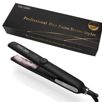 China Original MCH Styler Professional Heating Car Factory Flat Iron Salon Steamer 3 in 1 Hair Straightener with Infrared Function for sale