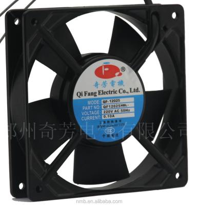 China Industry Equipment Qifang 120*120*25mm AC 220v/110v/380volt High Speed ​​Electric Panel Fan To Argentina for sale