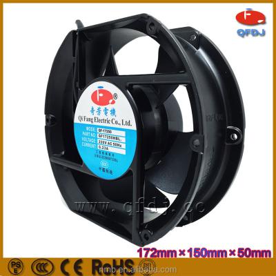 China 172*50mm Plastic Axial Fan 380 Volt AC Fan 17250 Air Conditioning Fans for sale