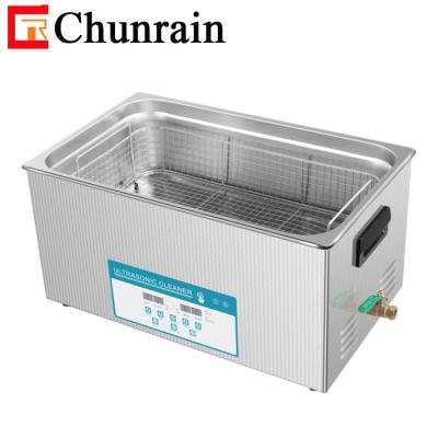 China CR-080S 22 liter 480W Ultrasone Digitale Reiniger Met Degas En Halvegolf Te koop