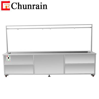 Chine Équipement de nettoyage des rideaux pour vitres à volets à ultrasons ChunRain avec fonction de rinçage CR-2072T à vendre