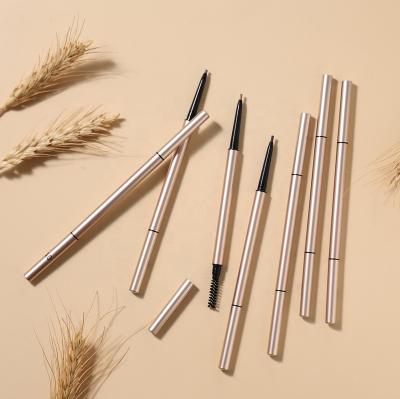 China Private Label Vegan MACTING Waterproof Brow Waterproof 3D Brow Gold 3D Slim Definition Eyebrow Pencil for sale