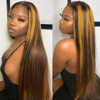 China MACTING Hair Straight Natural Heat Resistant Fiber Headband Lace Front Synthetic Hair Wigs For Black Women for sale