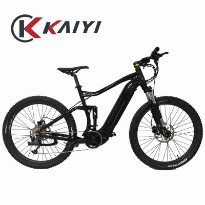 China Alloy KAIYI electric bike ebike 27.5inch mid drive aluminum m600 bafang for sale