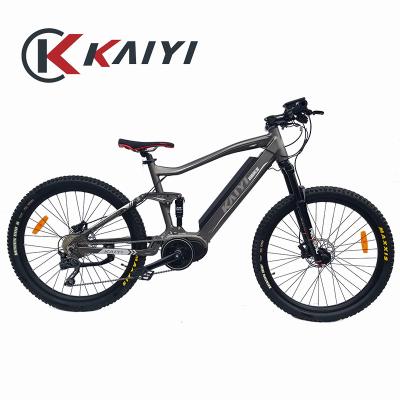 China KAIYI aluminum alloy mountain ebike long range bike 1000w electric bicycle motor mid battery electric drive for sale