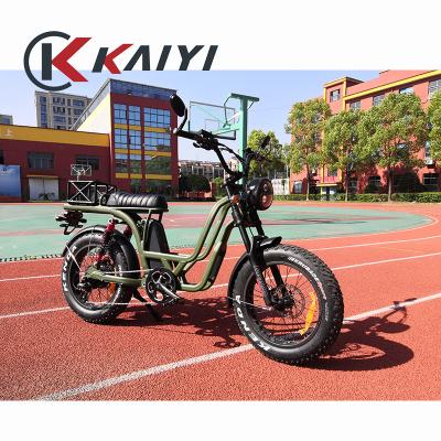 China New KAIYI 2022 48v 14.5ah 17.5ah 73 aluminum alloy dinner lithium battery moped surron electric bike for sale