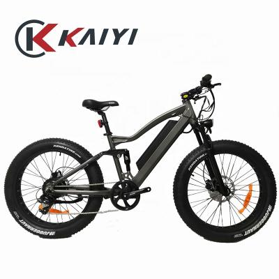 China KAIYI Front Drive 500WX2 26inch Bicycle Standard Full Rear Motor Dual Suspension Electric Bike for sale