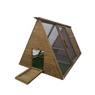 China Breathable Warm Movable Removable Commercial Backyard Pet Cages Removable Tray Ramp Deluxe Door Ventilation Tractor Sale Chicken House Wooden Chicken House Cage for sale