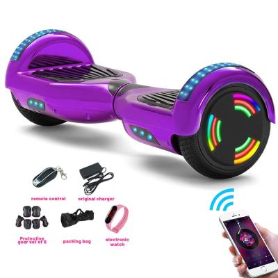 China Unisex Balance Scooter Bluetooth Vanish Cart All Terrain Hoverboard That Can Play Music For Girls for sale