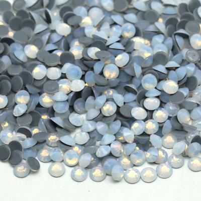 China XULIN SS3-SS30 Hot Fix Flatback Opal Flat Back Crystal Stones Hotfix Glass Iron On Rhinestones For Jewelry Decoration for sale