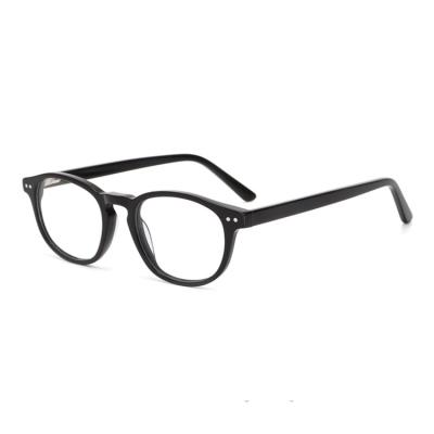 China Custom Acetate RTS Logo Full Rim Acetate Optical Glasses Frames Full Rim Lenses for sale