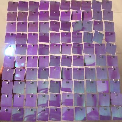 China UV Resistant Purple Chameleon Glitter Wall Decorative Shimmer Panel for sale