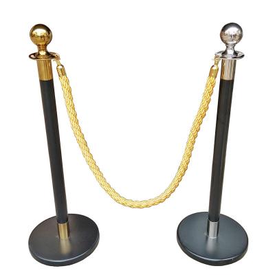 China 2021 Road Traffic Safe Gold Ball Stainless Steel Rope Holder Manufacturer for sale