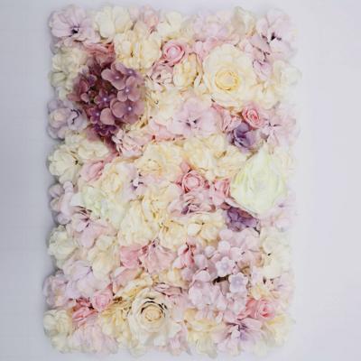 China FW-10 Durable Wedding Decorative Backdrop Panels Artificial Flower Wall Panel for sale