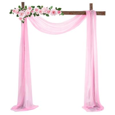 China Romantic And Beautiful Decoration Wedding Events Drape For Anniversaries Event Photo Background Wall Curtain Backdrop for sale