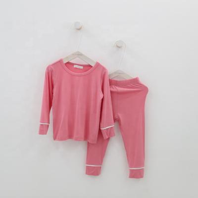 China Breathable Unisex Fancy Fashionable Cotton Girls Modal Homewear Kids 2020 Summer Children Pajamas Sets for sale