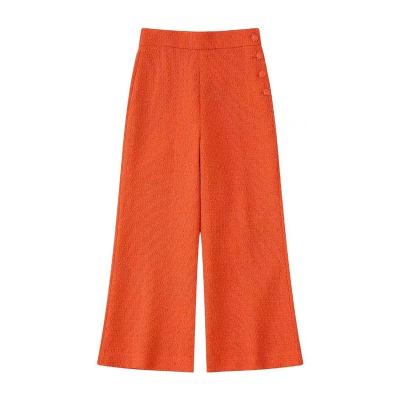 China Anti-wrinkle new European and American style loose pants for women for sale