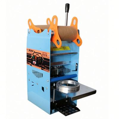 China Table Top Semi Automatic Food Drink Cup Sealing Machine for sale