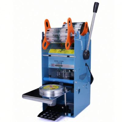 China High Quality Food Heat Bubble Tea Cup Sealing Machine for sale