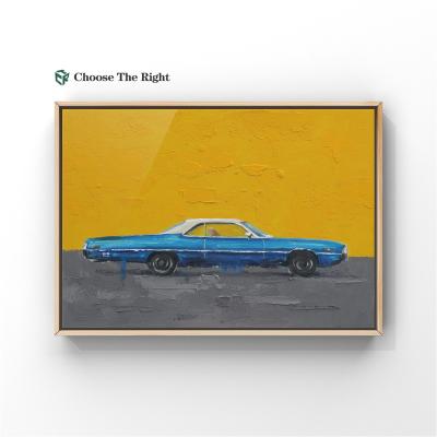 China Creative& Personalized Customization Still Wholesale Customized Handmade Model Oil Painting Canvas Framed Car Picture Paintings On Canvas Life Craft Wall Art for sale