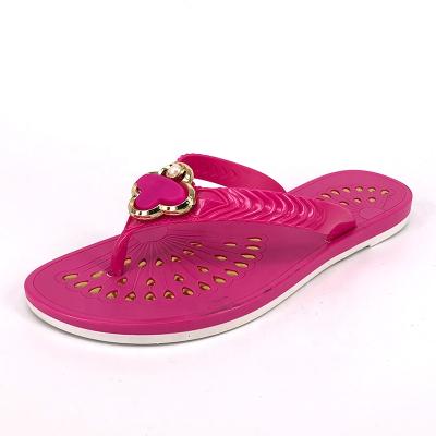 China CUSHIONING Custom Servo Women's Slippers Printed Flower Sandals For Ladies Summer Beach Flip Flops Cheap Wholesale for sale