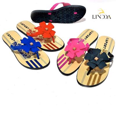 China CUSHIONING Custom OEM Flip Flops Slippers For Women Shoes Unique Ladies Factory Price Newest Servo Designs for sale