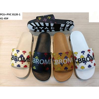 China Fashion Slippers Men's CUSHIONING Slips Custom Made Mens Slippers Bedroom 2021 Summer Slippers Wholesale Sales Indoor Shoes for sale