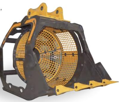 Κίνα 10T 20T 30T Μίνι Excavator Screening Bucket, Μίνι Digger Screening Bucket (Μίνι Σκάφτης Σκάφτης) προς πώληση