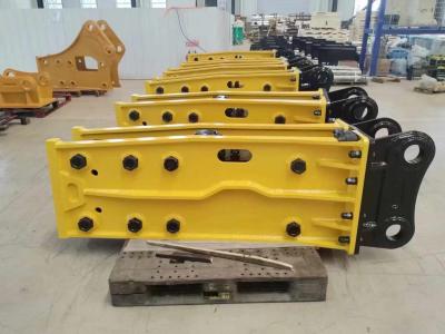 China Caterpillar Komatsu SB81 SB81A Martillo rompehielos de roca de 140 mm Martillo Jack Tipo superior Tipo de caja Tipo para excavadora de 20 toneladas en venta