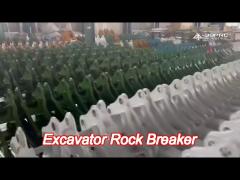 75mm chisel excavator rock breaker for mini excavator iso ce approved