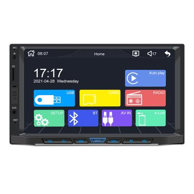 China 7 Inch HD Player 7 Inch HD Car Stereo Audio Stereo Double Din Mirror Link BT Touch Screen Car Stereo Hands Free Car Stereo 1 Din for sale