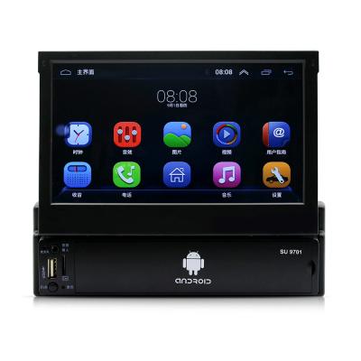 China Universal 7 Inch Android BT USB/FM/AM/RDS/WIFI/GPS Automotive Touch Screen Single Din for sale