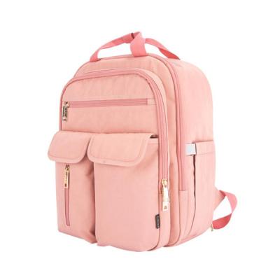 China ODM Waterproof Portable Fashionable Diaper Bag Maternity Mommy Lequeen Maternity Diaper Bags For Mother for sale